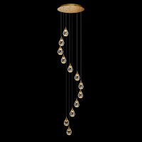 Каскадная люстра Delight Collection Stilla MD24001004-12A gold/clear