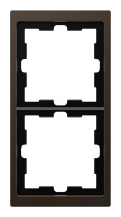 Рамка 2 поста Schneider Electric MERTEN D-LIFE, мокко