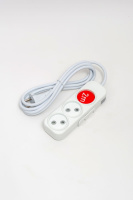 Удлинитель 3вх с защитными шторками ELBI Myra 527-010202-330