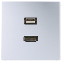 Розетка HDMI/USB Jung MAAL1163