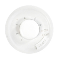 Лицевая панель Legrand Celiane термостата с датчиком для теплого пола белая 068249