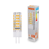 Светодиодная лампа WOLTA 7Вт 4000K G4 кукуруза матовая WSTD-JC-220V7W4KG4-C