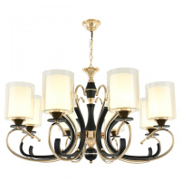 Подвесная люстра Arte Milano Florentia 302237/8 Bk/Gd