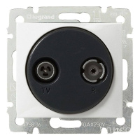 Розетка TV-R Legrand Valena Звезда белая 774432