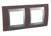Рамка 2-постовая Schneider Electric Unica Top MGU66.004.0M4