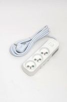 Удлинитель 3вх с защитными шторками с включателем UPS ELBI Myra 527-010203-315