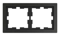 Рамка 2 поста Schneider Electric MERTEN D-LIFE, базальт