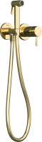 Гигиенический душ Teska Atlas Tera T5737 со смесителем, С ВНУТРЕННЕЙ ЧАСТЬЮ, золотой