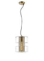 Подвесной светильник iLamp Brick P7555-1 GD