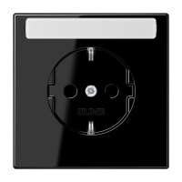 Розетка 2K+З со шторками Jung LS1520KINASW