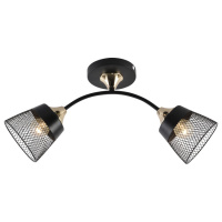 Потолочный светильник Seven Fires Bens SF3381/2C-BK-FGD-BK
