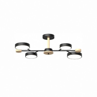 Люстра на штанге LED4U L3213-670 BK