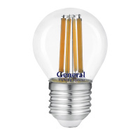 Филаментная светодиодная лампа General GLDEN-G45S-15-230-E27-6500 661439