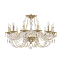 Подвесная люстра Bohemia Ivele Crystal 1601/12/300 G