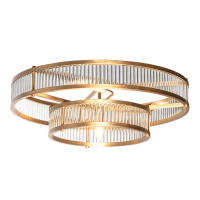 Потолочная люстра DeLight Collection BR3031 brushed brass