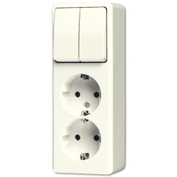 Розетка + выключатель Jung 625A