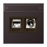 Розетка Smart TV Jung MMDAL4521D