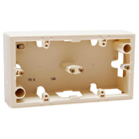 Коробка накладного монтажа 2-постовая Legrand Galea Valena слоновая кость 776132