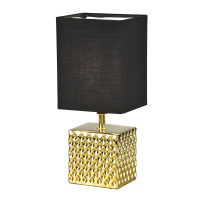 Настольная лампа Uniel UML-B306 E14 GOLD/BLACK UL-00012422