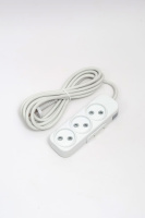 Удлинитель 3вх с защитными шторками ELBI Myra 527-010203-330