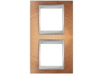 Рамка 2-постовая вертикальная Schneider Electric Unica Top MGU66.004V.0M2