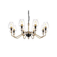 Подвесная люстра Elstead Lighting Armand DL-ARMAND8-AB