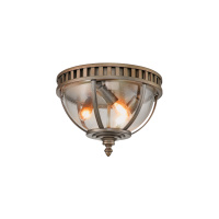 Потолочный уличный светильник Kichler Halleron KL-HALLERON-F-BU