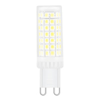 Лампа светодиодная диммируемая Gauss G9 5,5W 6500K прозрачная 107309355-D
