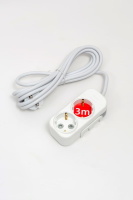 Удлинитель с/з 2вх с защитными шторками ELBI Myra 527-010203-211