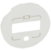 Лицевая панель Legrand Celiane розетки HD+J3.5 белая 068219