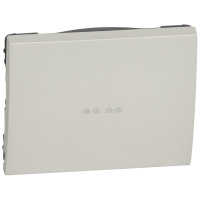 Лицевая панель Legrand Galea Life выключателя с подсветкой перламутр 771534