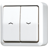Выключатель для жалюзи Jung 639VAWW