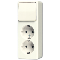 Розетка + выключатель Jung 626A