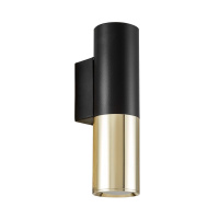Настенный светильник Lampit Lineo LDW 1101-1 BK+GD