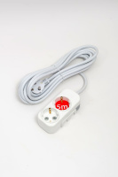 Удлинитель с/з 2вх с защитными шторками ELBI Myra 527-010205-221