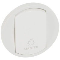 Клавиша Legrand Celiane Свет-Общее белая 068190