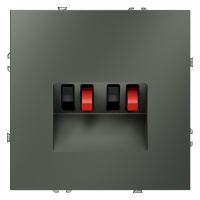 Розетка акустическая Voltum S70 VLS060306 (титан)