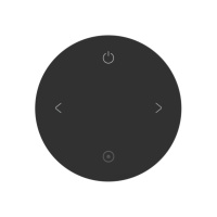 Пульт Arlight SMART-801-22-1G-DIM Black (3V, Magnet, 2.4G) 046475