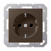 Розетка 2K+З со шторками Jung A1520KIMO