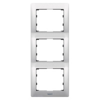 Рамка 3-постовая Legrand Galea Life тертый алюминий 771957