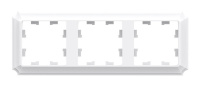 Рамка 3 поста Systeme Electric ATLASDESIGN ANTIQUE, лотос, ATN101303