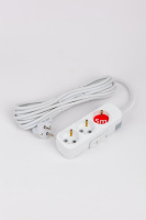 Удлинитель с/з 3вх с защитными шторками ELBI Myra 527-010205-311