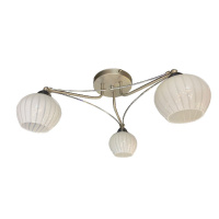 Потолочная люстра Elvan LU-37850/3-E14-Si+Wh
