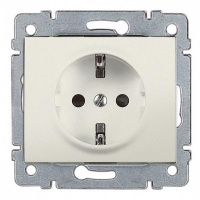 Розетка 2К+3 Legrand Galea Life 16A 250V с/з автоматические клеммы перламутр 771562