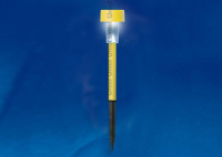 Светильник на солнечных батареях (07408) Uniel Promo USL-C-009/PT365 Yellow Sparkle