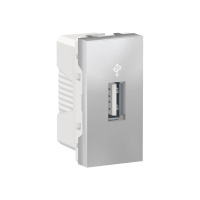 Розетка компьютерная USB Schneider Electric Unica New Modular NU342930