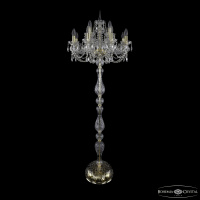 Торшер Bohemia Ivele Crystal 1406T1/8+4/195-165 G