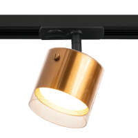 Трековый однофазный светильник Wolta Oro WTL-GX53/07G