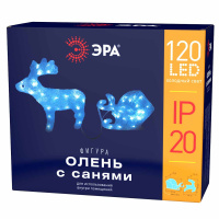 Фигура олень с санями ЭРА ENIOF - 11 Б0047973