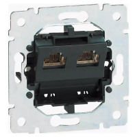 Розетка телефонная 2хRJ11 Legrand Galea Life 775939